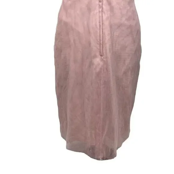 NWT Jenny Yoo Adelle Tulle Formal Dress in Whipped Apricot Size 6 - Picture 9 of 11